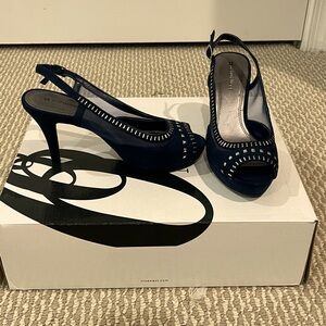 Naturalizer Navy Blue Heels